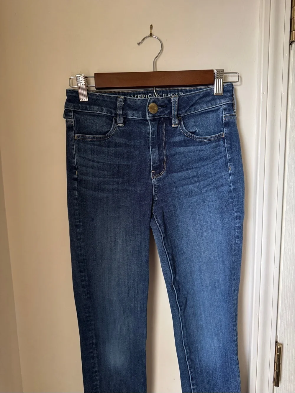 American‎ Eagle Outfitters Dark Blue Women's Jeggings Size 0